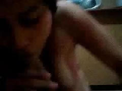 Sexy indian aunty getting cum in face